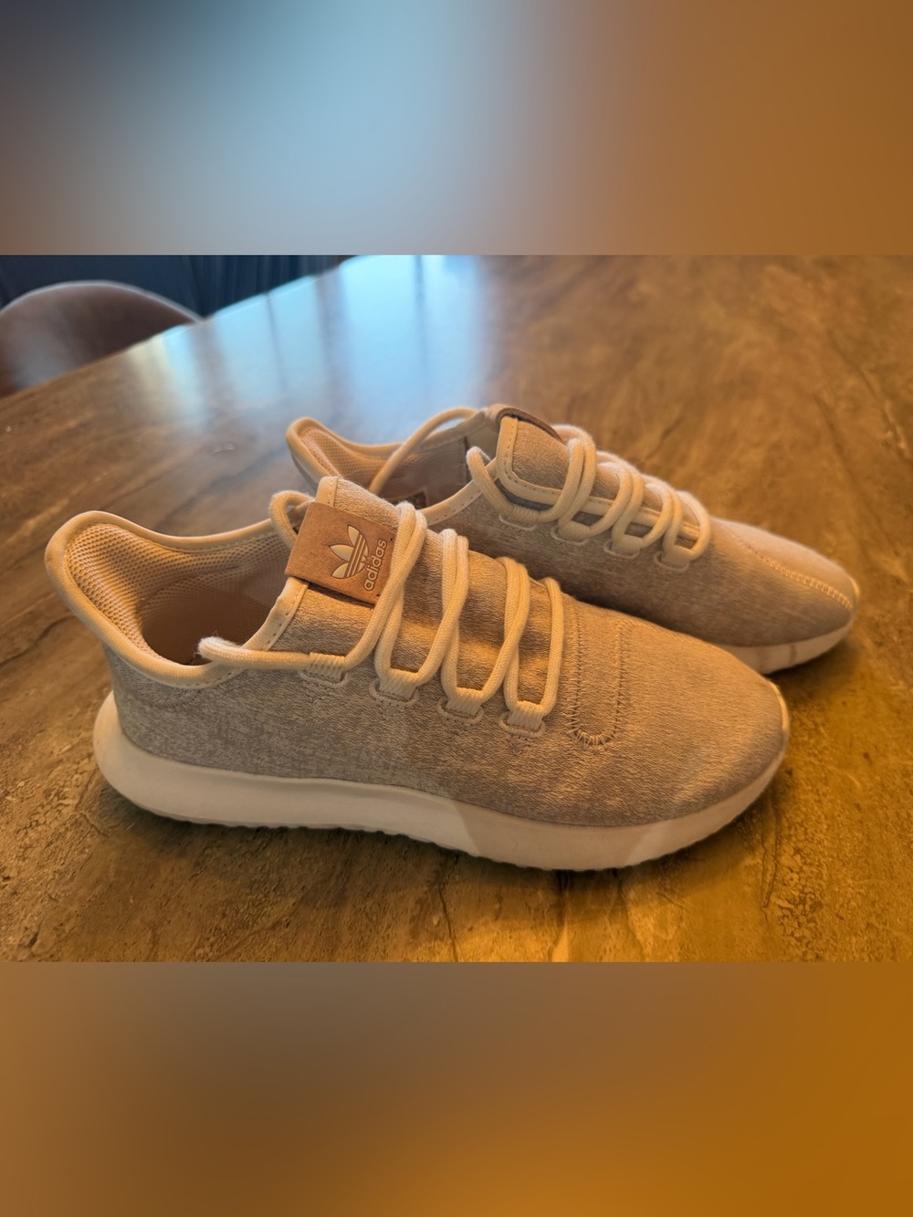 Adidas Tubular Neutral Grey/Tan Casual Sneakers